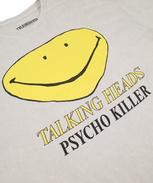tシャツ 「GMerch/ジーマーチ」Talking Heads PSYCHO KILLER TAN MINERAL WASH T-SHIRTS 22TH056 メンズ レディース | ブランド登録なし | 07