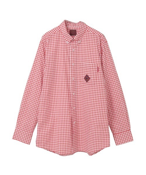 Karl Helmut カールヘルム シャツ ギンガムチェック 日本製 Karl Helmut シャツ ギンガムチェックシャツブラウス メンズ