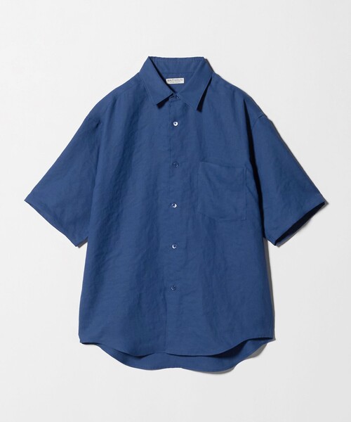 BEAUTY＆YOUTH UNITED ARROWS シャツ 半袖 ライト リネンタッチ