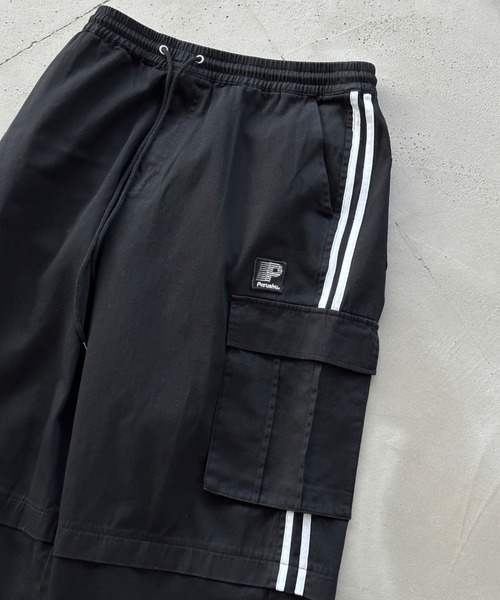 「Perushu」 カーゴパンツ MEDIUM ボルドー メンズ_画像5