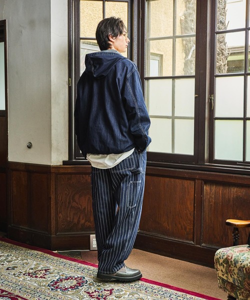 niko and…（ニコアンド） パーカー Denim Anorak Hoodie「niko and