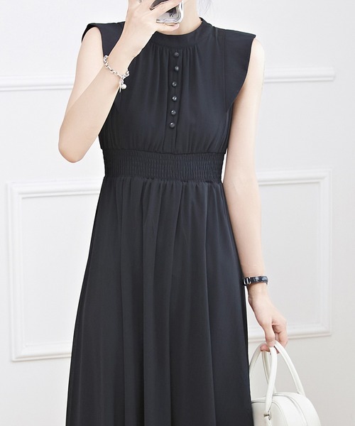 「Lace Ladies」 ノースリーブワンピース S ミント レディース_画像2