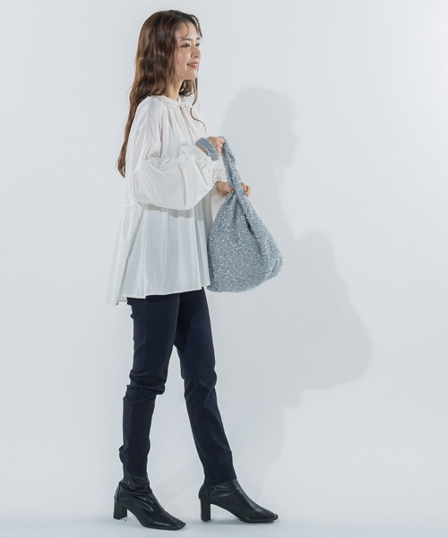 「VICKY」 長袖ブラウス M ピンク レディース_画像4