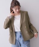 ジャケット テーラードジャケット 「セットアッ...の詳細画像3