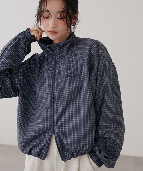 L 新品　PING ツインレイヤードアウター ブルゾン レディース　ブラック PING（ピン） ブルゾン アウター 「PING APPAREL」レイヤードツイン