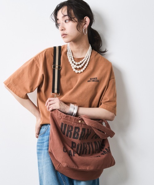 「CHIC STYLE」 2WAYバッグ FREE チャコール レディース_画像6