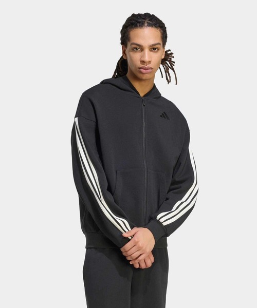 adidas（アディダス） パーカー KIT スリーストライプス フルジップ