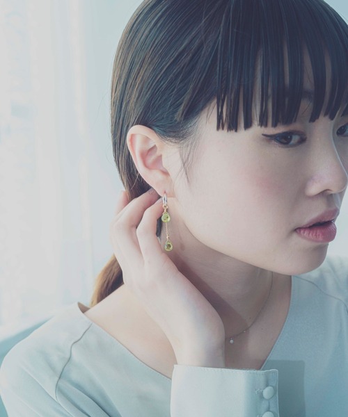 ラグジュアリー【ete エテ】ナチュラルストーン イヤリング ete イヤリング ナチュラルストーン レディース : ZOZOTOWN