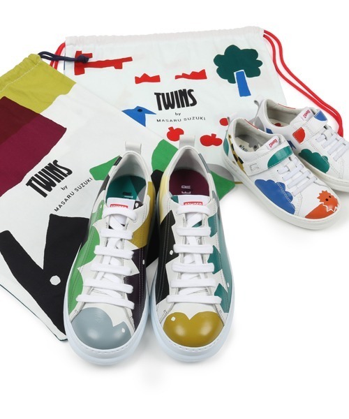 カンペール スニーカー TWINS BY MASARU SUZUKI CAMPER（シューズ