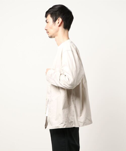 BACK NUMBER ジャケット カバーオール 【BACK NUMBER】ノーカラー