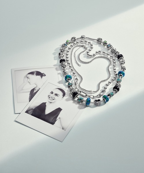 PANDORA（パンドラ） チャーム オープンワーク ポープリント チャーム