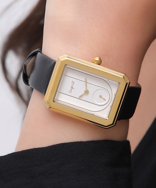 Ungrid 腕時計 「ungrid/アングリッド」シグネチャー オクタゴン  