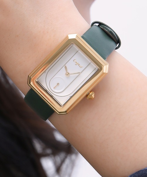 Ungrid 腕時計 「ungrid/アングリッド」シグネチャー オクタゴン  