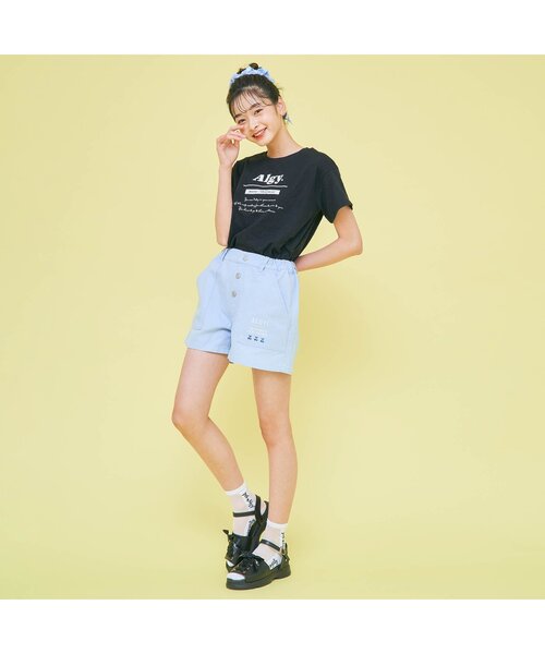algy パンツ チェリーロゴカラーショーパン キッズ : ZOZOTOWN