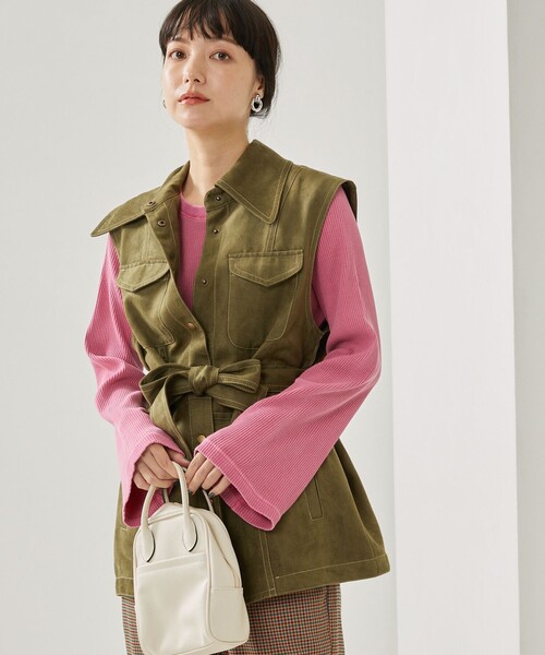 FREAK'S STORE（フリークスストア） ベスト ジレ フェイクスエード