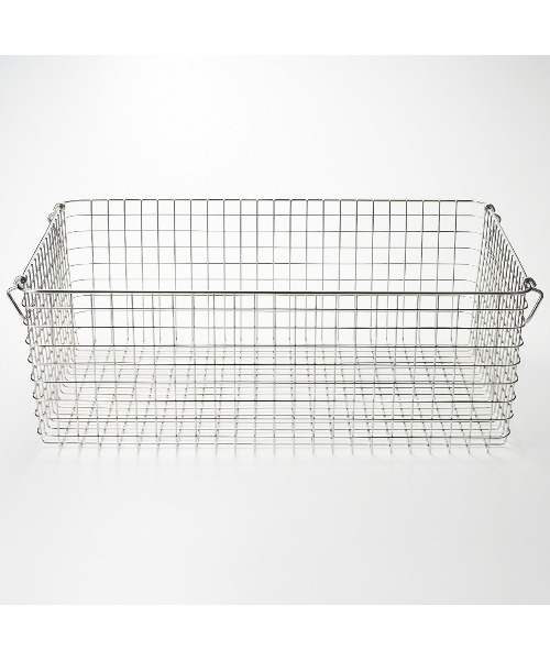無印良品（MUJI） 収納 ステンレスワイヤーバスケット6 約幅51×奥行