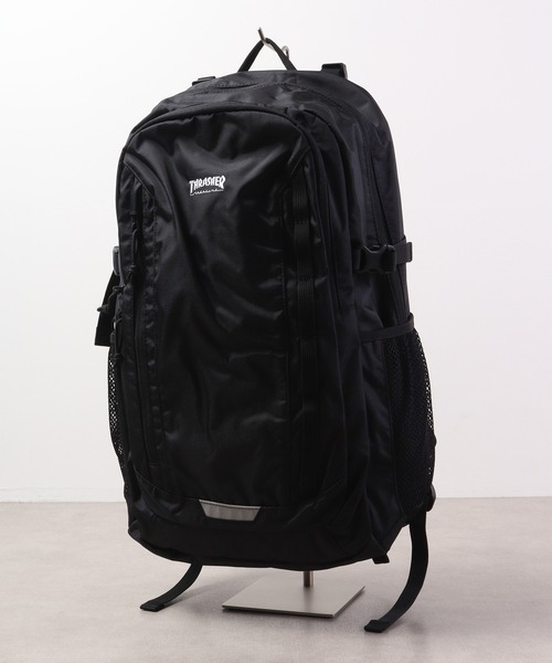 カバン　THRASHER ブラックリュック 楽天市場】撥水 リュックサック バックパック 黒 ブラック