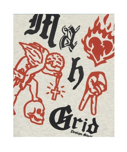 さらに100円引き◆MAHAGRID◆RHAPAEL SWEATSHIRT MAHAGRID トレーナー スウェット 「mahagrid/マハグリッド
