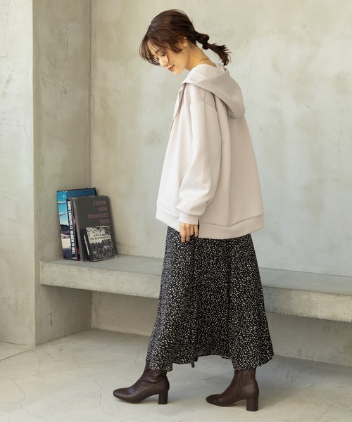 GLOBAL WORK パーカー ライトクッションZIPパーカー/906293 レディース