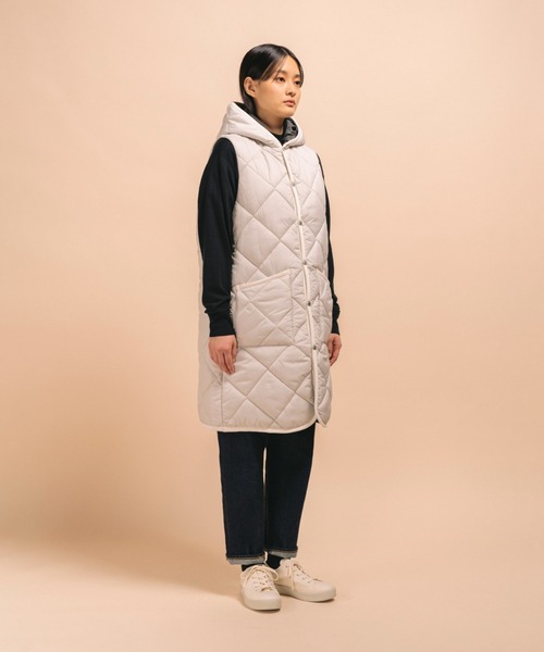 LAVENHAM ベスト ジレ Big Quilt Longline Barton Womens