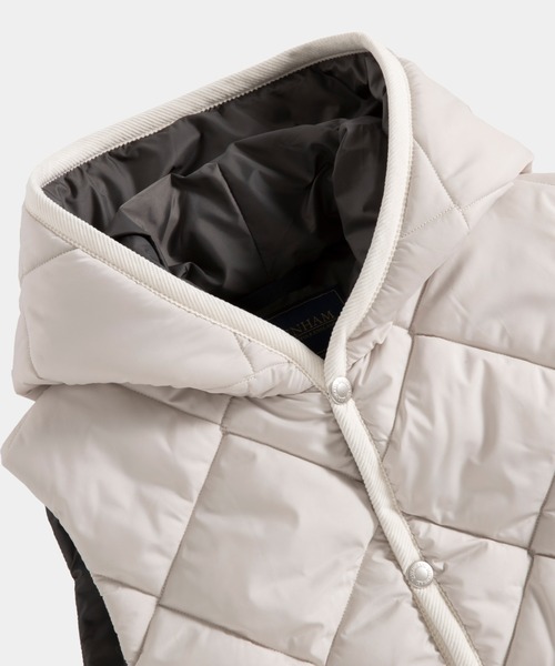 LAVENHAM（ラベンハム） ベスト ジレ Big Quilt Longline Barton