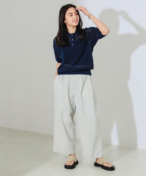 BEAMS - ビームスレディースポロシャツ B：MING by BEAMS ポロシャツ ポロ B:MING / ニット レディース