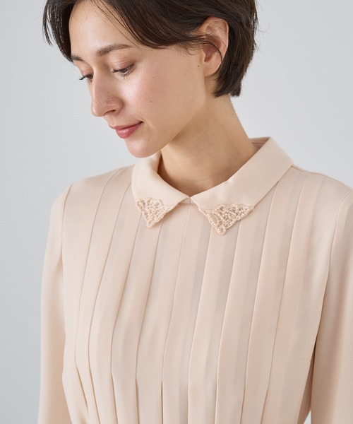 ANAYI（アナイ） ワンピース シアードビービジューカラー ワンピース