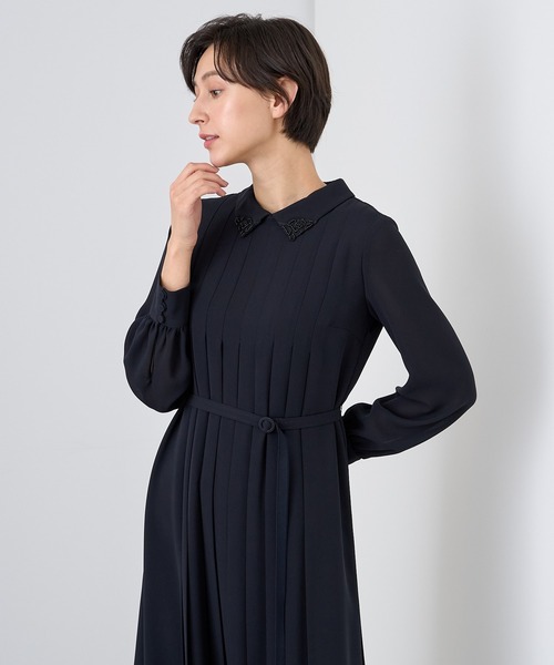 ANAYI（アナイ） ワンピース シアードビービジューカラー ワンピース