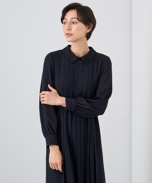 ANAYI（アナイ） ワンピース シアードビービジューカラー ワンピース