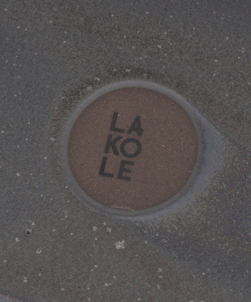 食器 黒土ラフオーバルプレート / 991274 | LAKOLE | 07