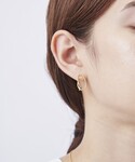 ピアス K18YG ドロー ピアス レディースの詳細画像3