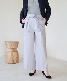 ROPE' PICNIC（ロペ ピクニック） パンツ 防汚加工/タックワイドパンツ