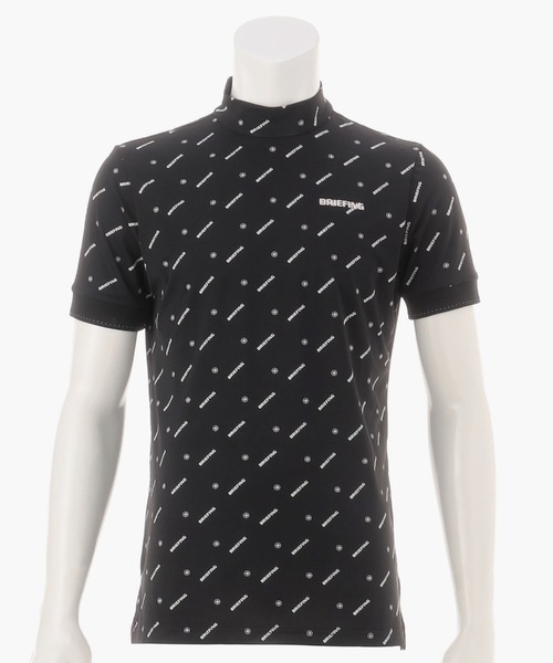 tシャツ 「ブリーフィングゴルフ」MENS MONOGRAM HIGH NECK／メンズ  