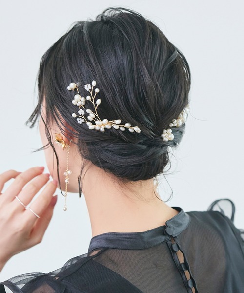アクセサリー ruirui RUIRUE BOUTIQUE（ルイルエブティック） ヘアピン フラワーデザイン
