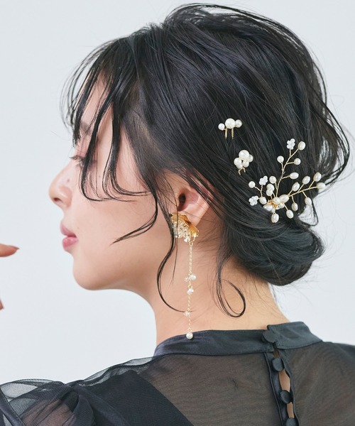 アクセサリー ruirui RUIRUE BOUTIQUE（ルイルエブティック） ヘアピン フラワーデザイン
