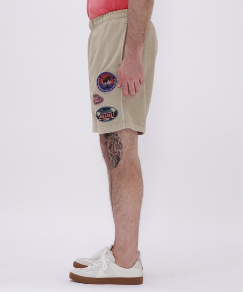 AVIREX パンツ FADE WASH PATCH SHORT PANTS / フェイド