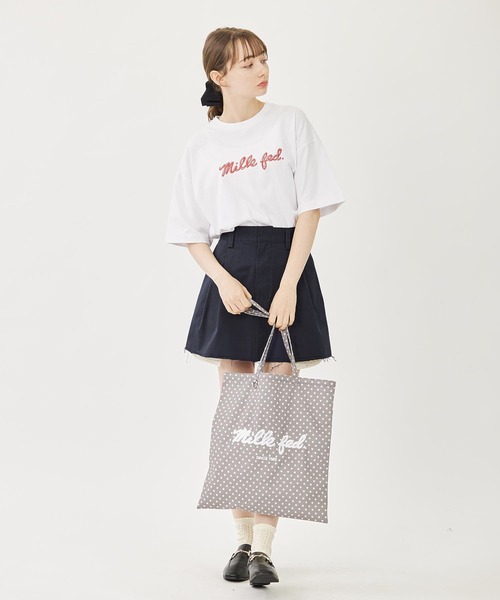 ミルクフェド　スカート　サイズS MILKFED. スカート ミルクフェド MILKFED PLAID WRAP SKIRT