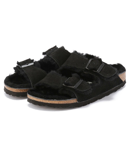 ★みー★美品★BirkenstockアリゾナESDブラック サンダル42 BIRKENSTOCK ビルケンシュトック サンダル レディース ブラック