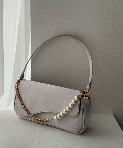 LE'RURE ハンドバッグ Pearl strap mulch bag : ZOZOTOWN Yahoo