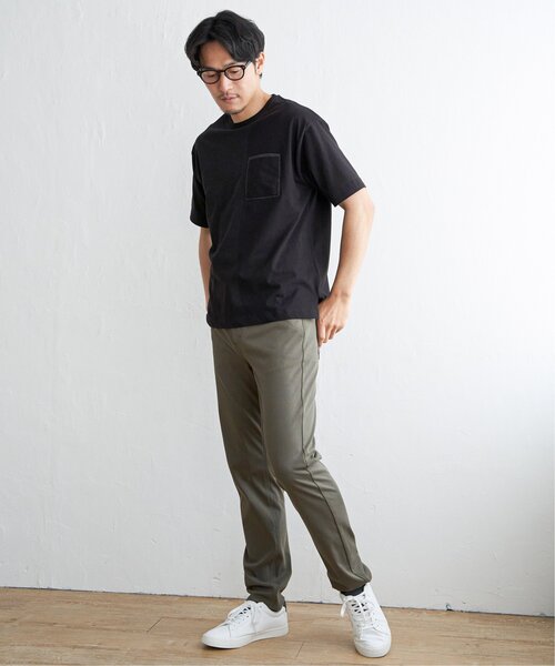 ikka（イッカ） tシャツ ストライプMIXポケットT メンズ : ZOZOTOWN