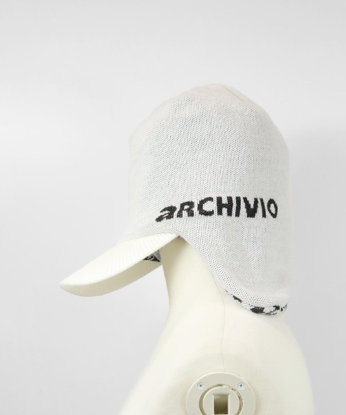 archivio ニット帽 ニットキャップ 「LADIES」折り返しニット