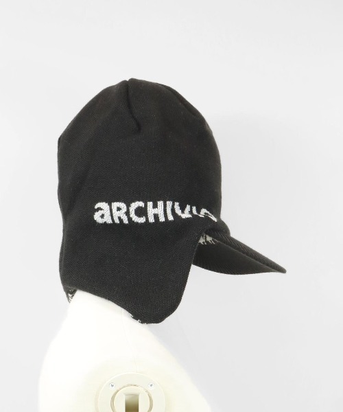 archivio ニット帽 ニットキャップ 「LADIES」折り返しニット