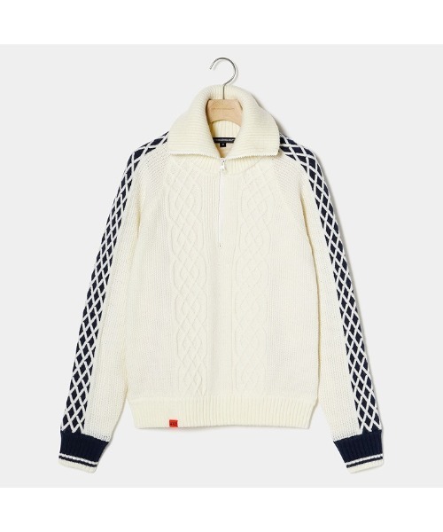 Rosasen（ロサーセン） ニット セーター 「Rosasen/GOLF」防風裏付き