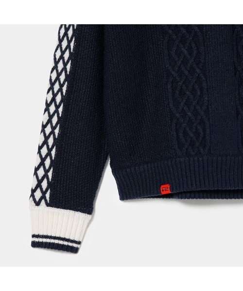 Rosasen（ロサーセン） ニット セーター 「Rosasen/GOLF」防風裏付き