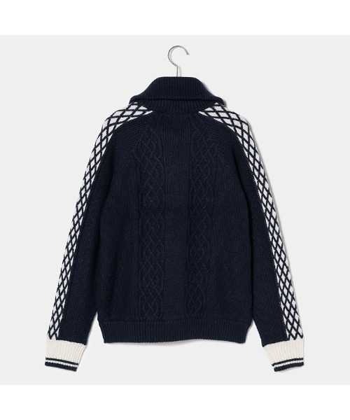 ROSASEN レディース　セーター Rosasen（ロサーセン） ニット セーター 「Rosasen/GOLF」防風裏付き