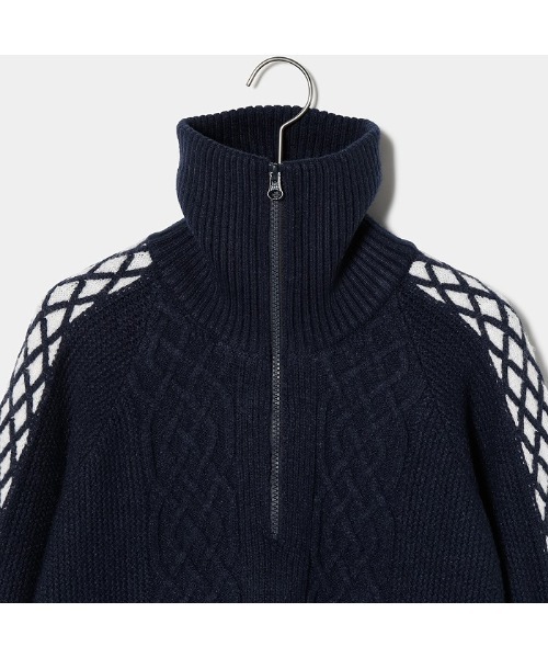 Rosasen（ロサーセン） ニット セーター 「Rosasen/GOLF」防風裏付き