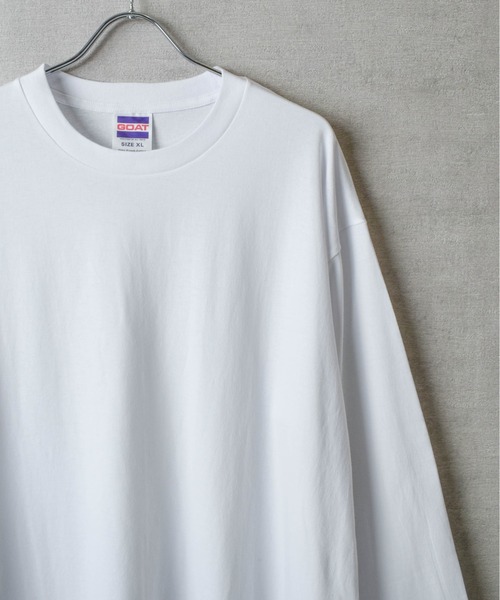 tシャツ 「GOAT/ゴート」LONG SLEEVE TEE 7oz / 長袖Tシャツ7