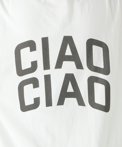 ARAMINTA JAMES ★★ ② 240803023 CIAO CIAO Tシャツ レディース ホワイト XS ARAMINTA JAMES CIAO CIAO Tシャツ 240803023 ホワイト XSの通販 by