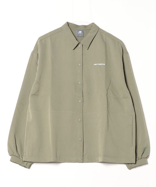 ブラウス シャツ ニューバランス New Balance ロングスリーブウーブンシャツ_ レディース