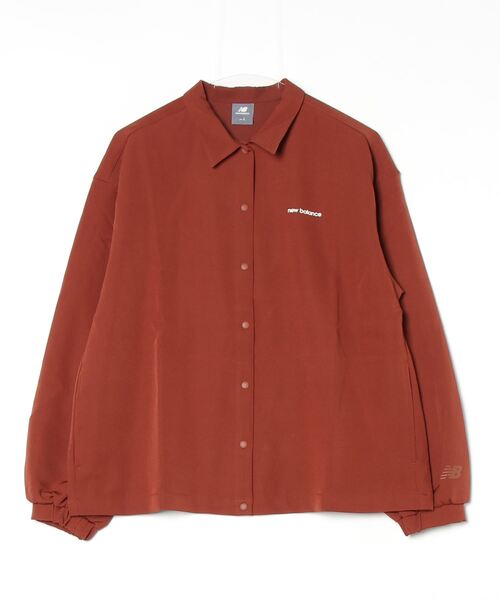 New Balance レディースシャツ ブラック/ホワイト 千鳥柄 KOEISTORE ブラウス レディース 春 夏 春夏 黒 白 無地 長袖